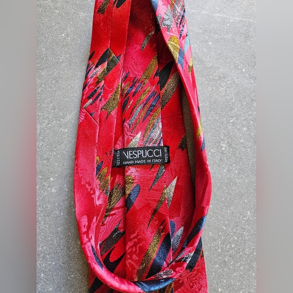 Vespucci Italian men's necktie 100%Silk - Picture 3 of 7